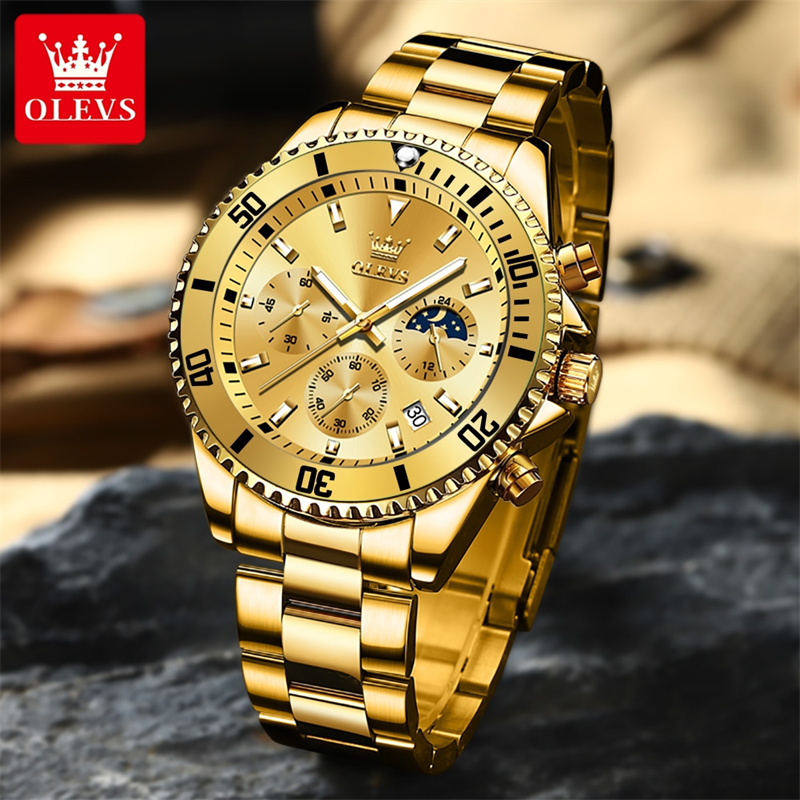 OLEVS Watch Men Top Brand Luxu - огляд і ціна Luxury Watch Manufacturers