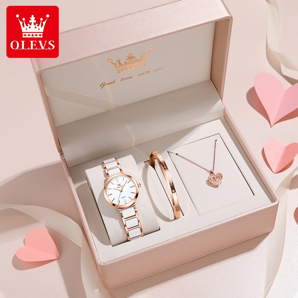 OLEVS Women Watch 5877 Luxury  - огляд і ціна Luxury Watch Ladies