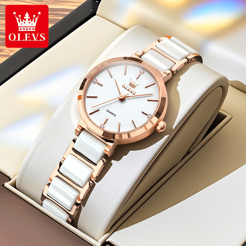 OLEVS Women Watch 5877 Luxury  - огляд і ціна Luxury Watch Ladies