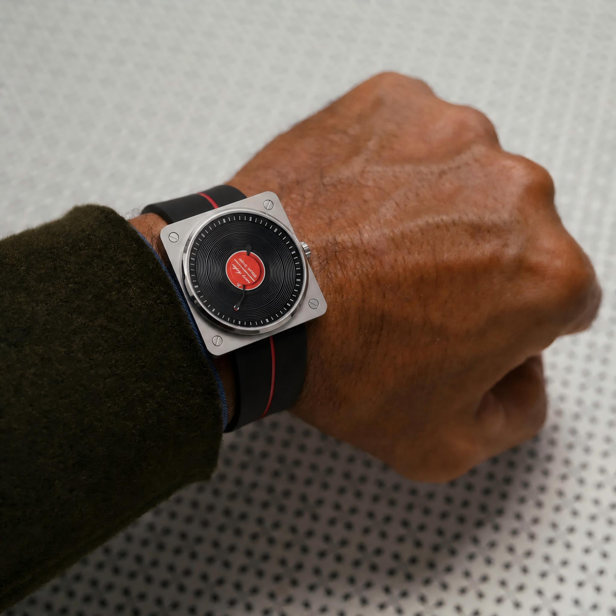 SKU Vinyl Record Quartz Men's  - огляд і ціна Luxury Watch Manufacturers