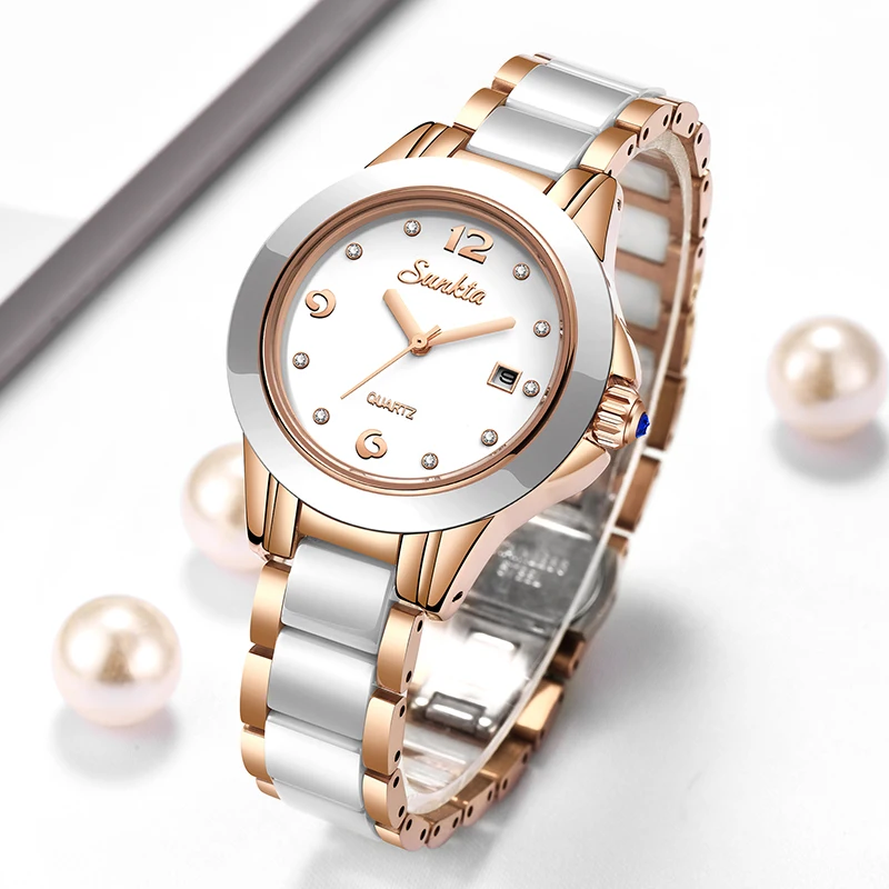Sunkta Fashion Casual Quartz W - огляд і ціна Luxury Watch Ladies