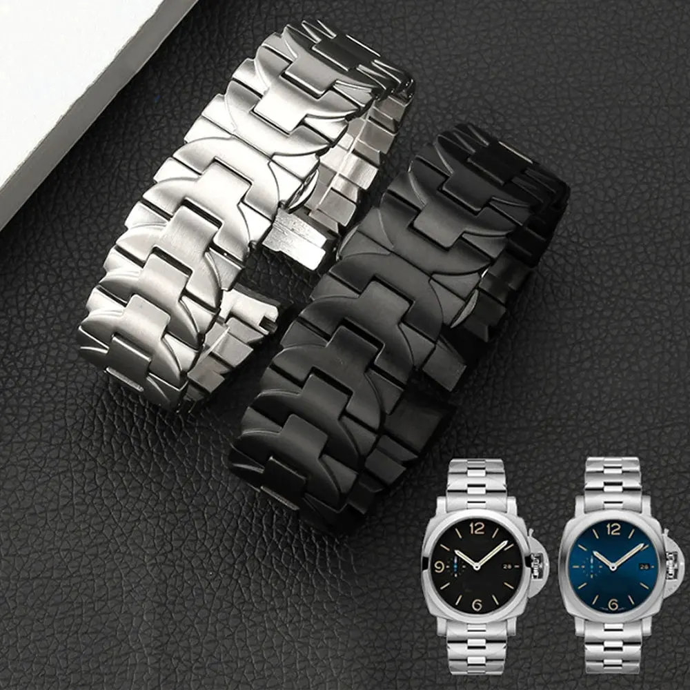 22mm 24mm Stainless Steel Brac - огляд і ціна Luxury Watch Panerai