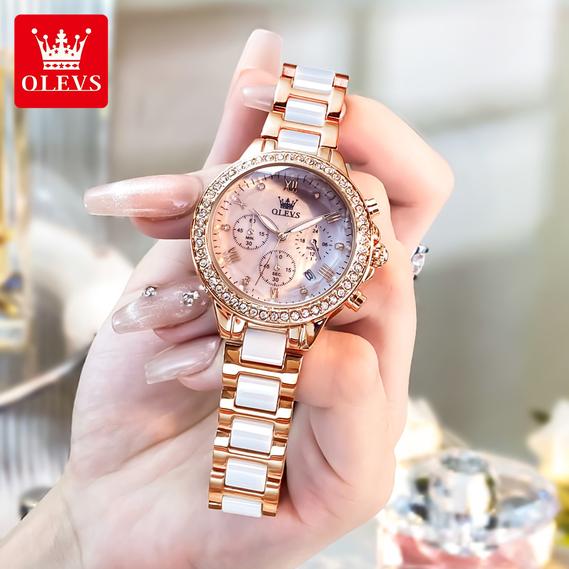 OLEVS 9999 Women Watch Brand O - огляд і ціна Luxury Watch Girl