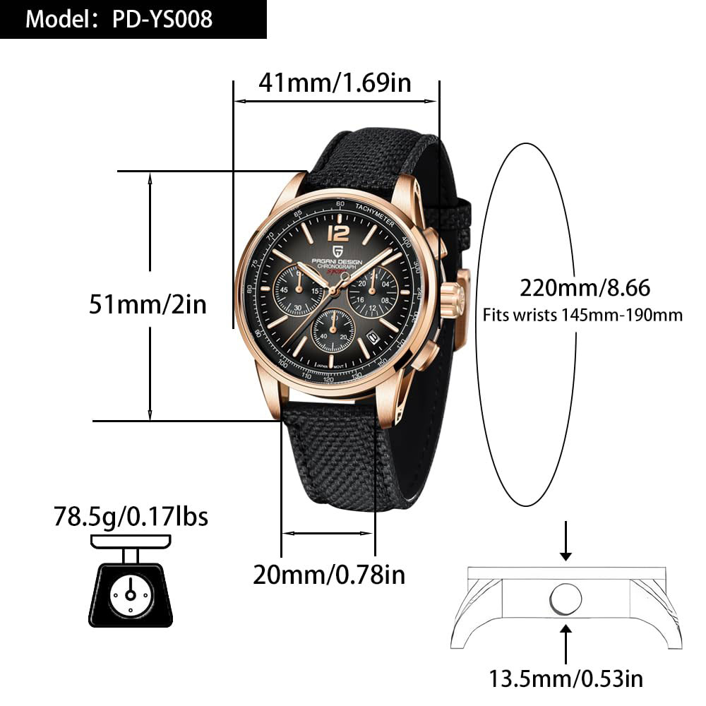 PAGANI DESIGN New Mens Watch 4 - огляд і ціна Luxury Watch For Sale
