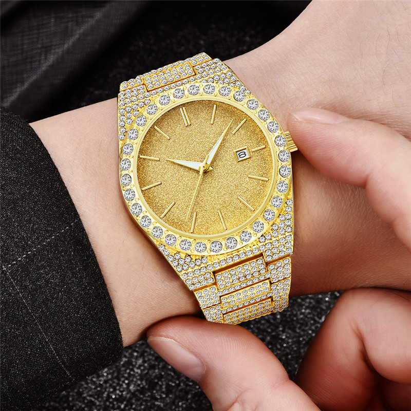 Men Big Brand Watches Hip Hop  - огляд і ціна Luxury Watch Manufacturers