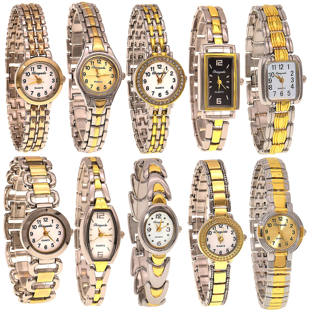 10pcs/Lot, Mixed Bulk Elegant  - огляд і ціна Luxury Watch Girl
