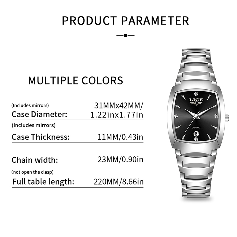 LIGE Watch women Business Luxu - огляд і ціна Luxury Watch Ladies