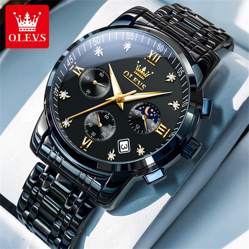 OLEVS Popular men's watches st - огляд і ціна Luxury Watch For Sale