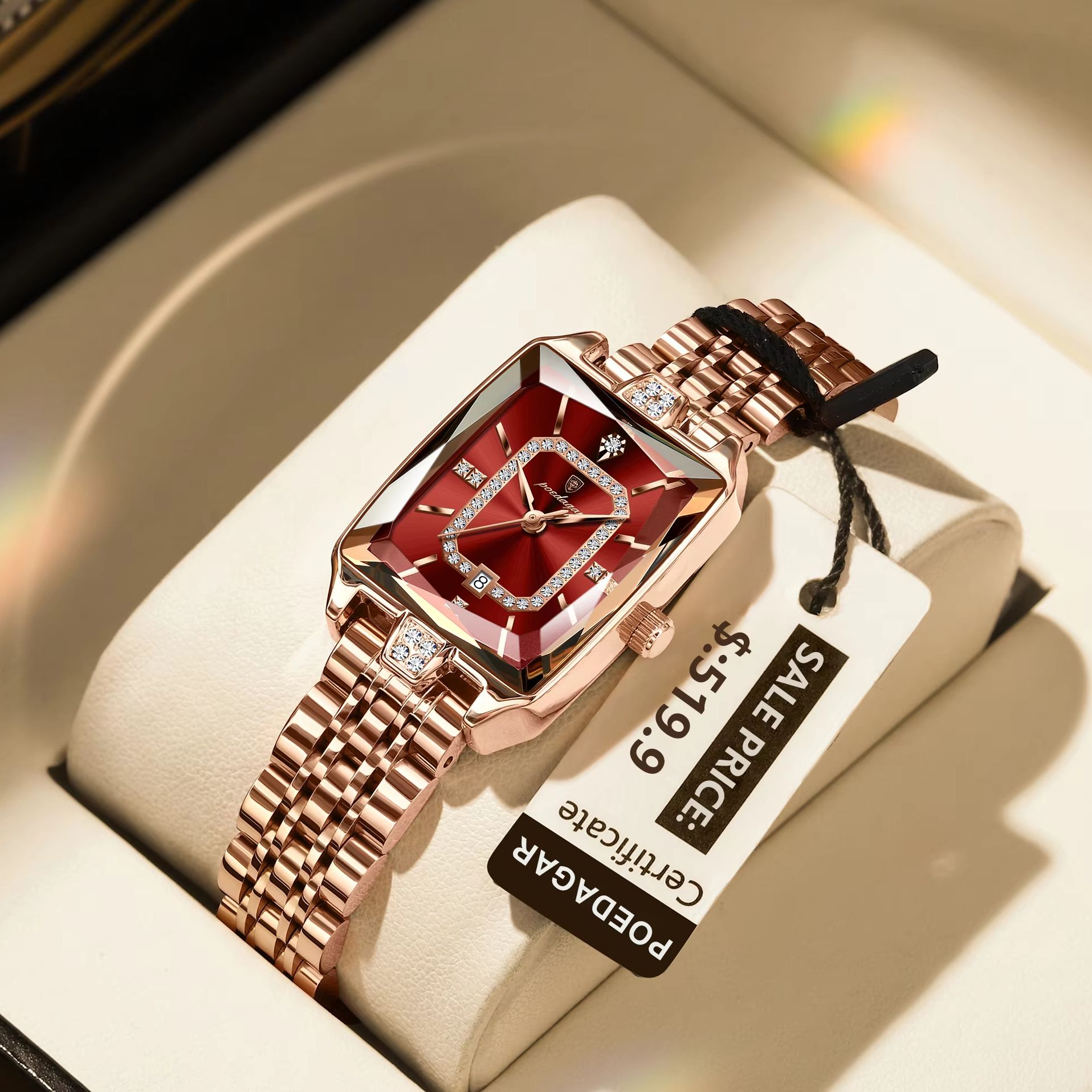 POEDAGAR Fashion Elegant Women - огляд і ціна Luxury Watch Girl