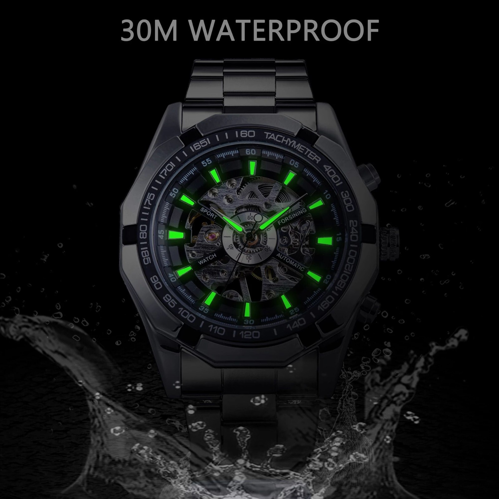 FORSINING Brand Automatic Self - огляд і ціна Luxury Watch Nice