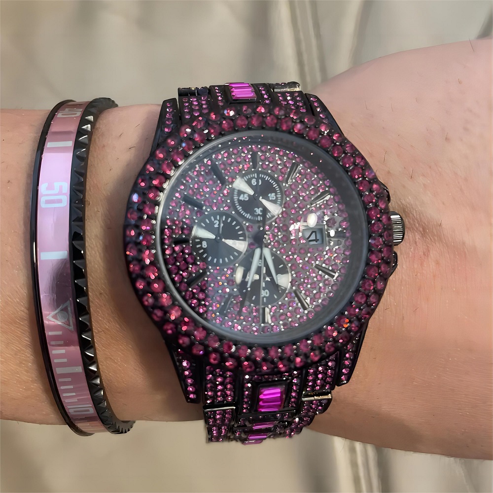 Hot Sell Red Ice Watch For Men - огляд і ціна Luxury Watch Manufacturers