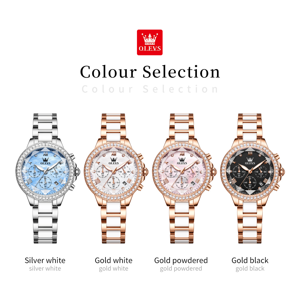 OLEVS 9999 Ladies' Quartz Watc - огляд і ціна Luxury Watch Time