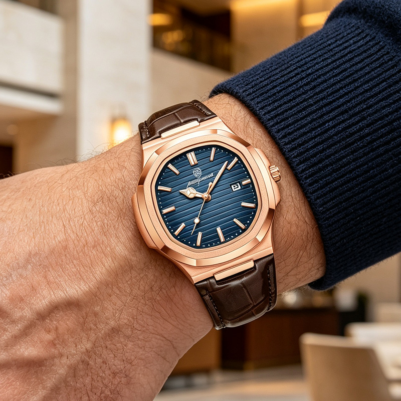 PAAZOMU Top Luxury Square Man  - огляд і ціна Luxury Watch Nice
