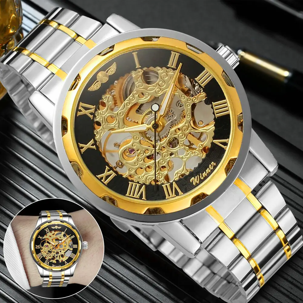 Men's Stainless Steel Strap Ro - огляд і ціна Luxury Watch Nice