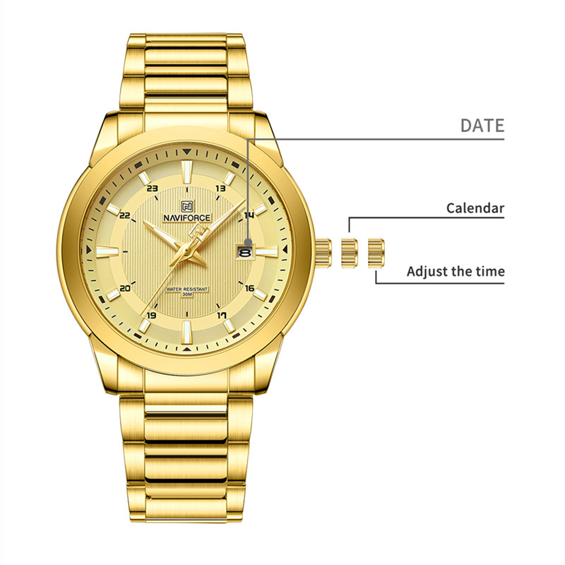 2024 Top Brand NAVIFORCE Mens  - огляд і ціна Luxury Watch Manufacturers