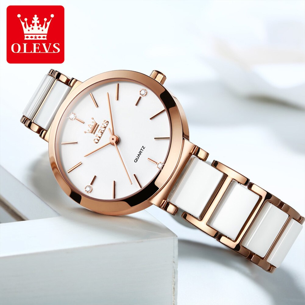 OLEVS Fashion Women Watches Re - огляд і ціна Luxury Watch Girl