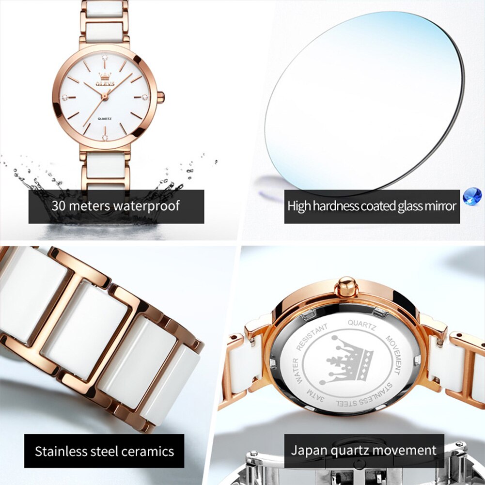 OLEVS Fashion Women Watches Re - огляд і ціна Luxury Watch Girl